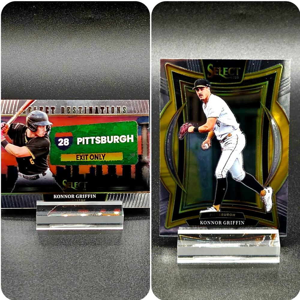 2025 Konnor Griffin Select Destinations RC Pittsburgh Pirates Top Prospect